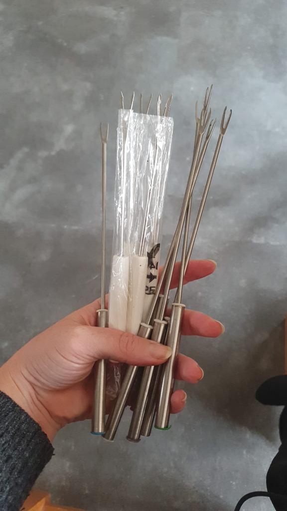 kaasfondue set, Witgoed en Apparatuur, Fonduesets, Zo goed als nieuw, Fondueset, Brander, Ophalen of Verzenden