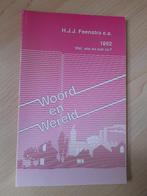1892 WAT WIE EN WAT NU? HJJ Feenstra ea Woord en Wereld 19, Boeken, Godsdienst en Theologie, Ophalen of Verzenden, Gelezen