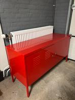 IKEA PS kast - rood, Huis en Inrichting, Ophalen, Gebruikt, 100 tot 150 cm, Minder dan 100 cm