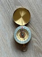 Goudkleurig kompas, Ophalen of Verzenden, Nieuw, Gps of Kompas