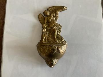 Wijwater bakje afm. 19x9cm koper beschikbaar voor biedingen