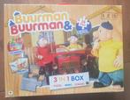 Buurman en buurman spel box 3 in 1 puzzel domino en memory, Kinderen en Baby's, Speelgoed | Kinderpuzzels, 10 tot 50 stukjes, Ophalen of Verzenden