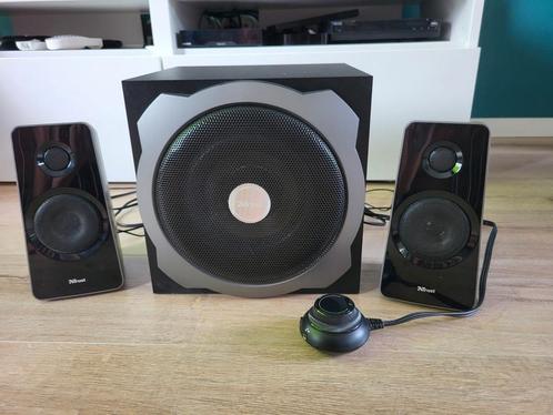 Trust Tytan 2.1 Luidsprekerset PC Speakers, Computers en Software, Pc speakers, Zo goed als nieuw, Ophalen of Verzenden