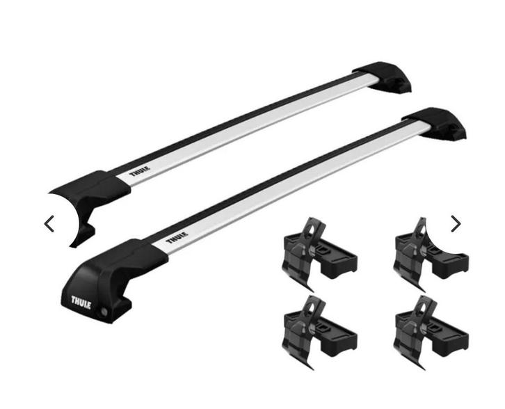 Geruisloze Wingbar Edge 86 en 95,, Auto diversen, Dakdragers, Zo goed als nieuw, Ophalen of Verzenden