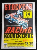 Stockcar poster Evaco, Ophalen of Verzenden, Nieuw, Auto's