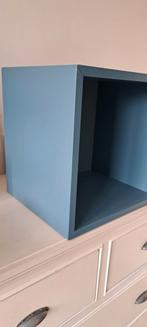 Ikea Eket Blauw 35x35x35, Gebruikt, Ophalen