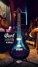 Cort CL-1500 – Burgundy Burst (Korea), Ophalen, Zo goed als nieuw, Solid body, Gibson