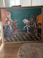 Schilderij "Ridder", 1992, Antiek en Kunst, Kunst | Schilderijen | Klassiek, Verzenden