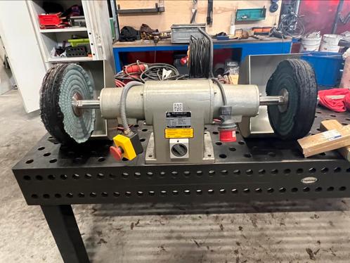 Industriële polijstmachine, Doe-het-zelf en Verbouw, Gereedschap | Slijpmachines, Zo goed als nieuw, Overige typen, 1000 watt of meer