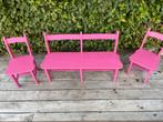 KinderBankje en 2 kinderstoelen, Ophalen, Gebruikt, Stoel(en)