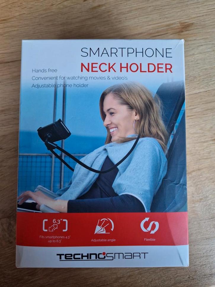 Nekhouder/ standaard voor smartphone - NIEUW, Telecommunicatie, Telefoonhouders, Ophalen