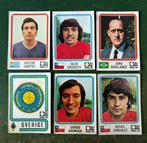 6 panini plaatjes WK 1974 matige staat, Ophalen of Verzenden