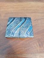 Alpacca Poederdoos met Spiegeltje, Antiek en Kunst, Antiek | Goud en Zilver, Ophalen of Verzenden