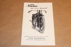 Zeldzame catalogus Nimbus 4-cyl. motor - 1925 !!, Ophalen of Verzenden, Zo goed als nieuw