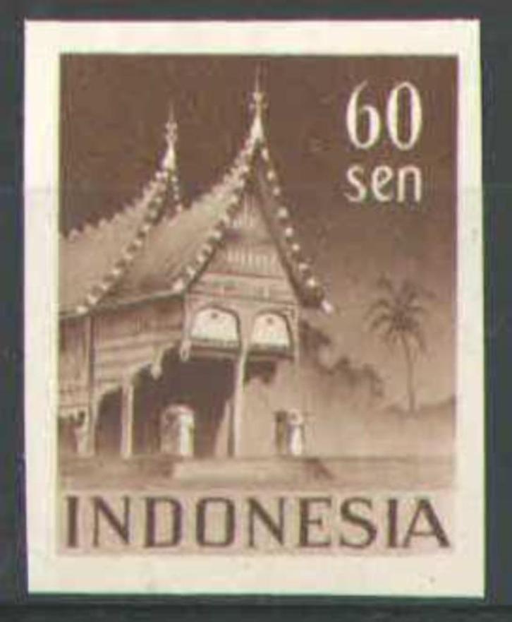 Indonesie Zonnebloem nr 31D postfris 1949, Postzegels en Munten, Postzegels | Azië, Postfris, Zuidoost-Azië, Ophalen of Verzenden