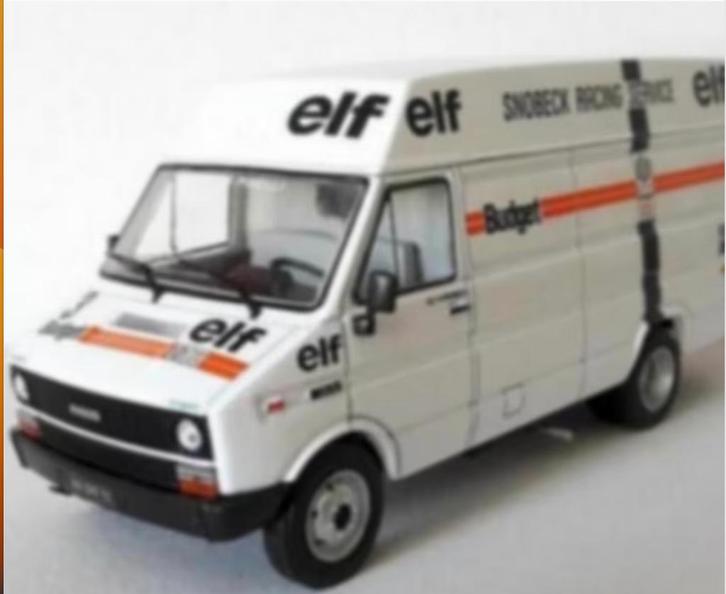 Iveco Daily 35 U8 1984 Team Snobeck 1/43 Assistance # 72, Hobby en Vrije tijd, Modelauto's | 1:43, Nieuw, Auto, Overige merken