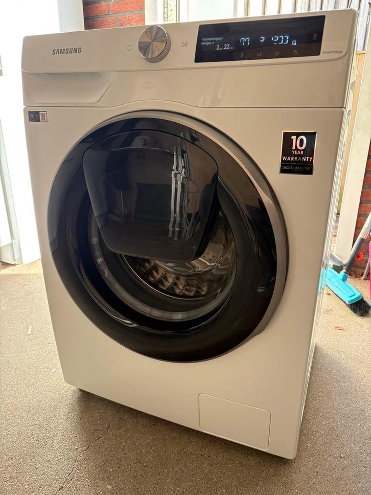 Samsung wasmachine met auto dosering IN UITMUNTENDE STAAT, Witgoed en Apparatuur, Wasmachines, Zo goed als nieuw, Voorlader, 8 tot 10 kg
