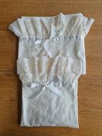 Vintage babylakentje en sloopje, Kinderen en Baby's, Kinderkamer | Beddengoed, Ophalen of Verzenden, Wit, Meisje