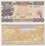GUINEE 2015 100 francs #47A, Postzegels en Munten, Bankbiljetten | Afrika, Guinee, Verzenden