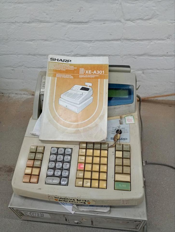 Sharp XE-A301 Kassasysteem, Verzamelen, Elektronische Apparatuur, Ophalen of Verzenden