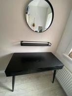 Leen Bakker Bureau/Kaptafel Zwart, Huis en Inrichting, Bureaus, Ophalen, Zo goed als nieuw, Bureau