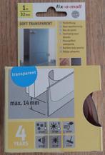 Fix-o-Moll - Zelfklevende deur tochtstrip - Transparant, Ophalen of Verzenden, Nieuw