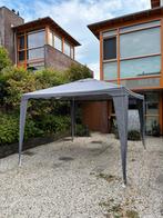 ZGAN 2x partytenten 3x3 mtr, Tuin en Terras, Partytenten, Opvouwbaar, Partytent, Minder dan 4 meter, Zo goed als nieuw