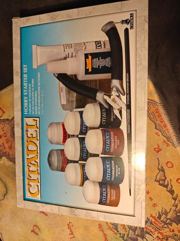 Citadel Warhammer 40K Verf & Terrein Set, Hobby en Vrije tijd, Modelbouw | Auto's en Voertuigen, Zo goed als nieuw, Overige typen