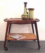 Jaren 50 trolley serveerwagen - stijl Johannes Anderson, Antiek en Kunst, Ophalen
