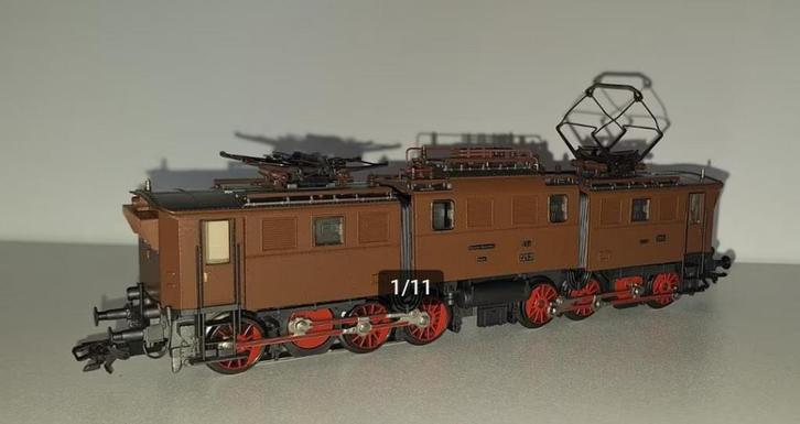 Marklin H0 37292 - Digitale E-loc E91 van de DB in ovp, Hobby en Vrije tijd, Modeltreinen | H0, Zo goed als nieuw, Locomotief