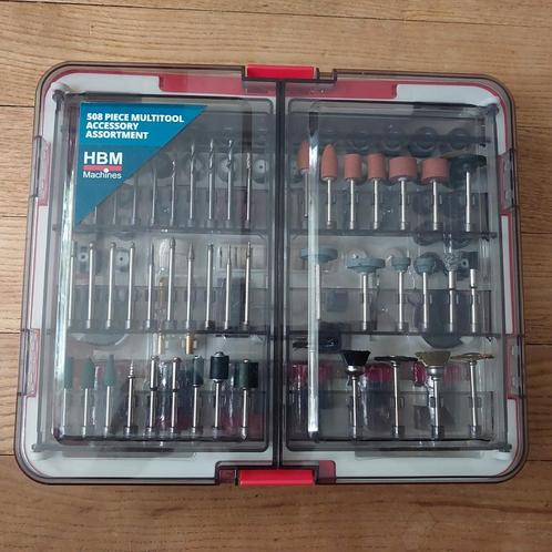 HBM 508-delige Multitool Dremel Accessoire Set - Nieuw, Doe-het-zelf en Verbouw, Gereedschap | Handgereedschap, Nieuw, Ophalen of Verzenden