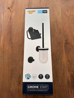Grohe Start accessoires set 3-1 | Mat zwart | Nieuw in doos, Ophalen of Verzenden, Zo goed als nieuw, Zwart, Overige typen