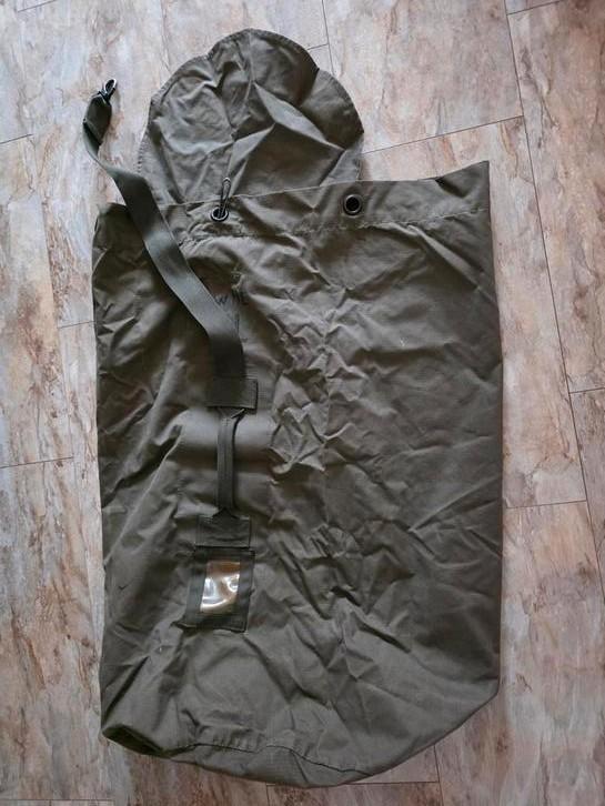 Vintage Leger Plunjebaal jaren 80, Verzamelen, Militaria | Algemeen, Landmacht, Nederland, Ophalen of Verzenden