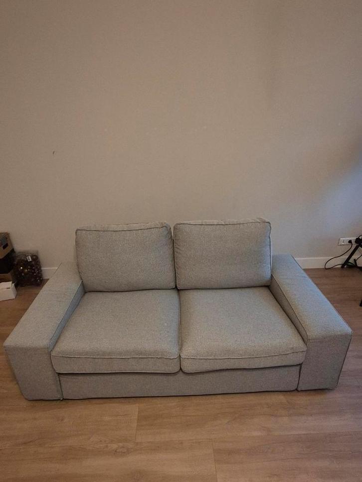 Grey 2 seater sofa - Ikea Kivik, Huis en Inrichting, Banken | Bankstellen, Zo goed als nieuw, Rechte bank, Driepersoons, 200 tot 250 cm