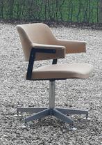 Vintage fauteuil jaren 70 bureaustoel stervoet, Huis en Inrichting, Fauteuils, Ophalen, Gebruikt, 75 tot 100 cm, 50 tot 75 cm
