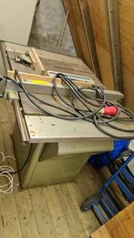 Tafelcirkelzaag Startrite (krachtstroom) met zagen, Doe-het-zelf en Verbouw, Gereedschap | Zaagmachines, Ophalen, Gebruikt, Cirkelzaag