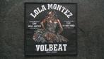 Volbeat erg mooie  Lola Montez patch v18, Verzenden, Nieuw, Kleding