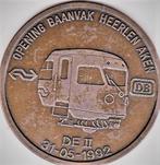 OPENING BAANVAK HEERLEN - AKEN DE II 31 - 5 -1992, Postzegels en Munten, Penningen en Medailles, Overige materialen, Ophalen of Verzenden