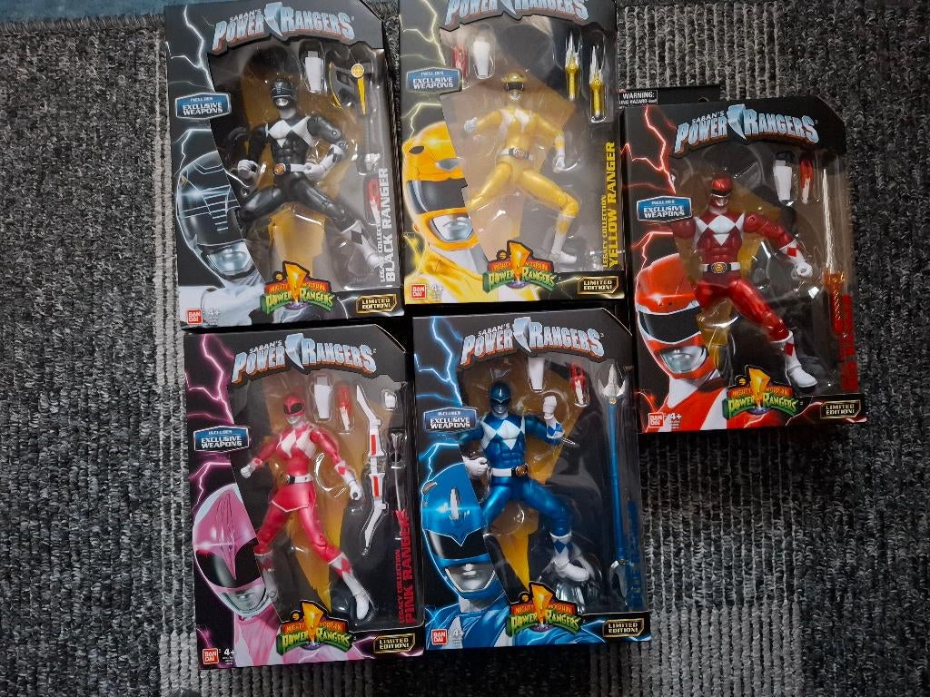 Mighty Morphin Power Rangers Metalic Armor Legacy ( Nieuw ), Verzenden, Nieuw