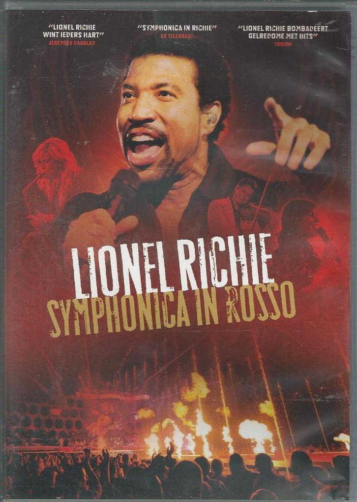 Lionel Richie - Symphonica in Rosso, Cd's en Dvd's, Dvd's | Muziek en Concerten, Nieuw in verpakking, Muziek en Concerten, Alle leeftijden