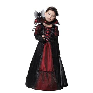 Nieuw ! Mooie Halloween Vampier Prinsessenjurk Maat 110 -116 beschikbaar voor biedingen