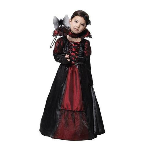 Nieuw ! Mooie Halloween Vampier Prinsessenjurk Maat 110 -116, Kinderen en Baby's, Carnavalskleding en Verkleedspullen, Nieuw, Meisje