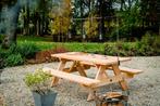 Douglas picknicktafel stoer, robuust en duurzaam (Houtmoat), Tuin en Terras, Tuinsets en Loungesets, Nieuw, Tuinset, Bank, 8 zitplaatsen