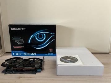 Gigabyte windforce AMD Radeon HD7850 OC 2gb beschikbaar voor biedingen