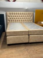 Boxsprings uit eigen fabriek verkoop alle bedden 50% korting, Ophalen, Crème, 180 cm, 200 cm