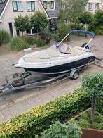 Atlantic marine 570 consoleboot met 140 pk en kalftrailer, Watersport en Boten, Vis- en Consoleboten, 70 pk of meer, Gebruikt
