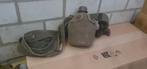 Leger drinkfles en kinder gasmasker, Ophalen of Verzenden, Landmacht, Nederland