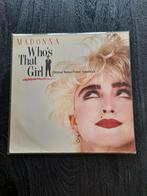 LP. MADONNA: Who That Girl, Cd's en Dvd's, Vinyl | Pop, Ophalen of Verzenden, 1980 tot 2000, Zo goed als nieuw, Overige formaten