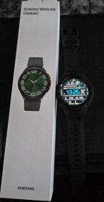 Samsung Galaxy Watch 6 Classic - Zwart, Sieraden, Tassen en Uiterlijk, Smartwatches, Conditie, Zwart, Ophalen of Verzenden, Zo goed als nieuw