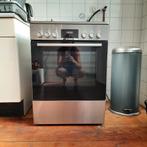 Bosch gasfornuis RVS, Witgoed en Apparatuur, Fornuizen, Ophalen, 4 kookzones, Zo goed als nieuw, Gas